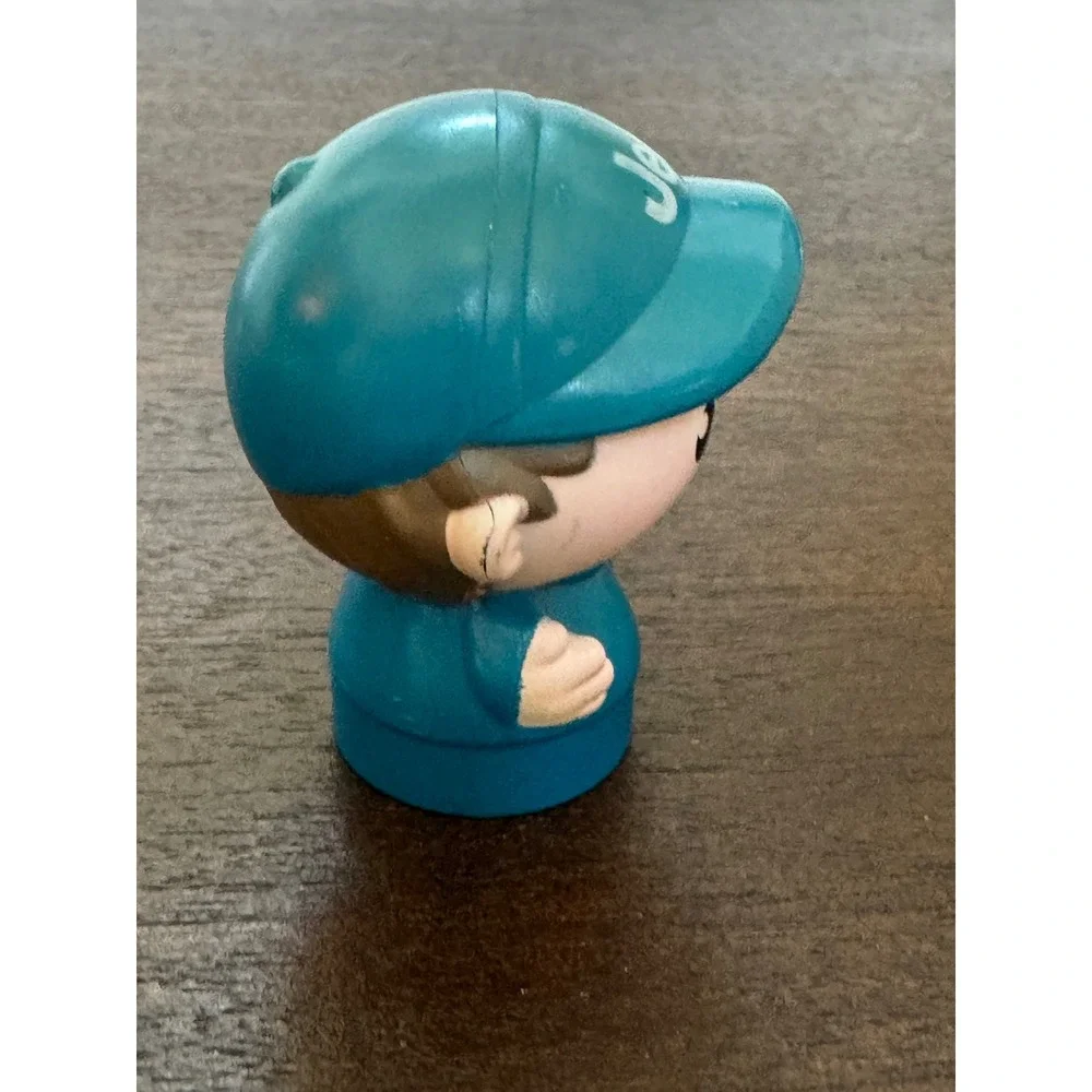 Mega Bloks First Builders Jeep Boy Figure Teal Hat AM90280